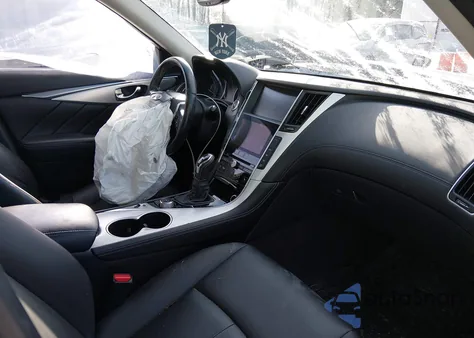 2019 Infiniti Q50 3.0T Luxe из США, поврежденный, VIN JN1EV7AR7KM592167